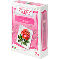 Набор для изготовления мыла Рукодельное мыло Алая роза 105г