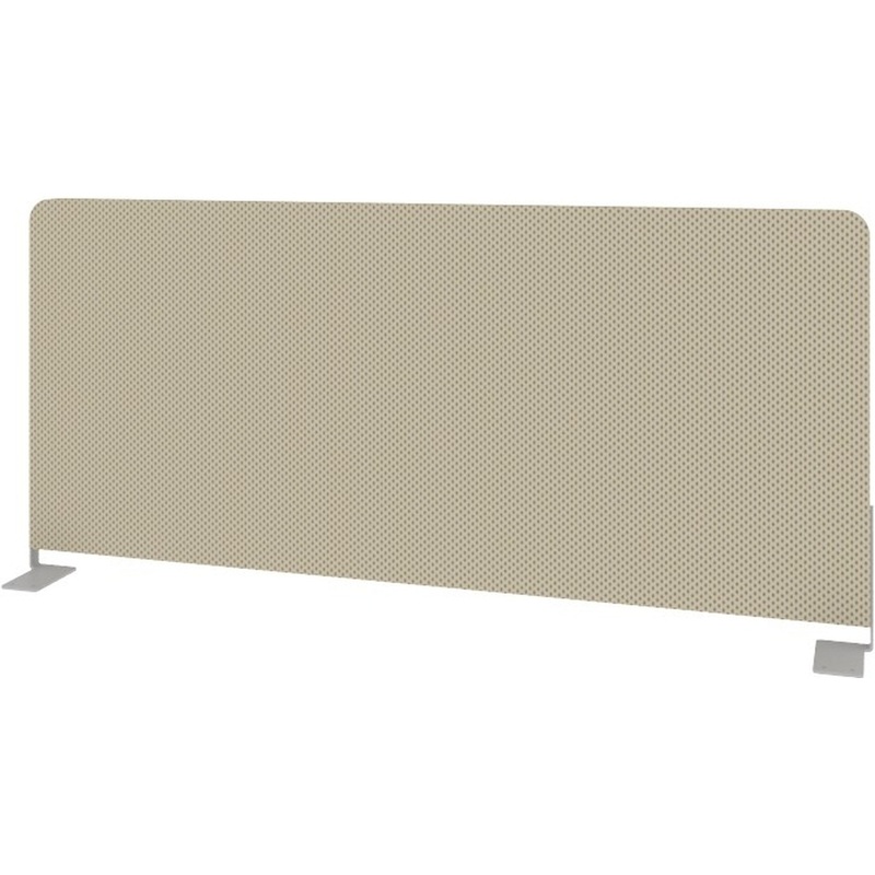 Изображение товара Экран к столу Metal System Style Б.ТЭКР-90 бежевый 900х28х390 мм с креплением