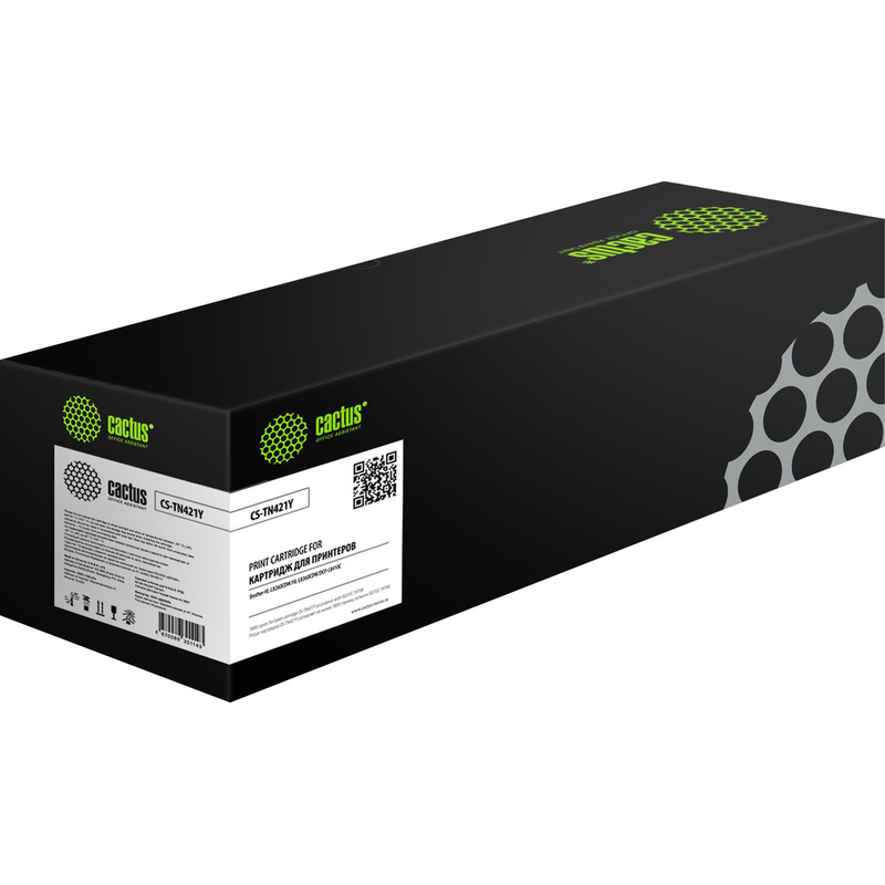 Изображение товара Лазерный картридж Cactus TN-421Y для Brother желтый совместимый