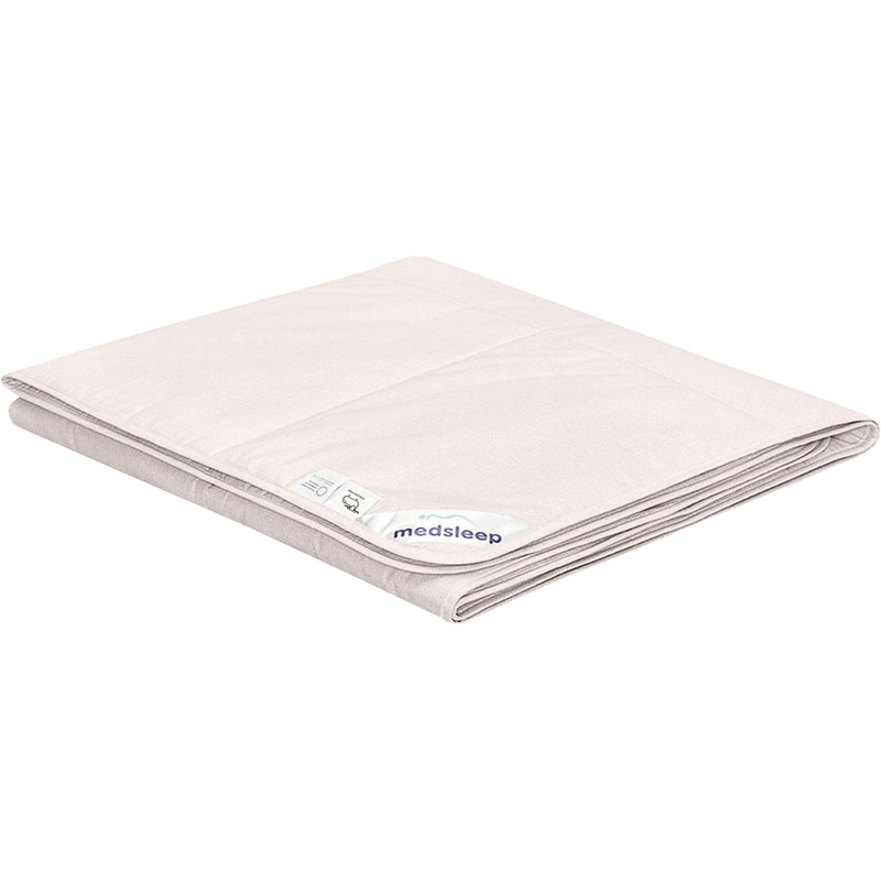 Изображение товара Одеяло 1.5-спальное Medsleep Himalayas 140x200 см стёганое с кантом бежевое