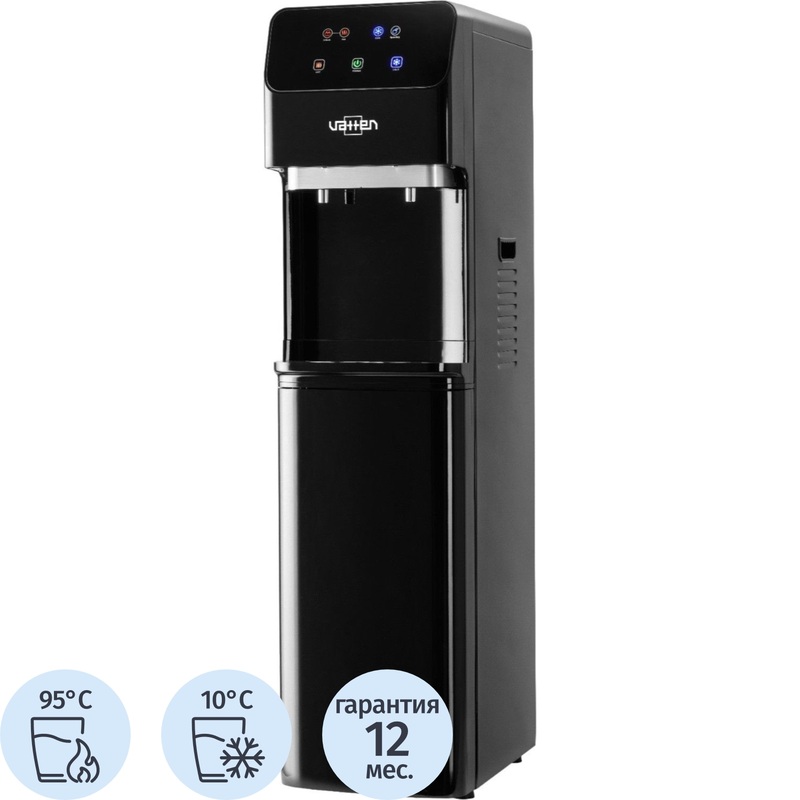 Изображение товара Кулер для воды Vatten L05NKG чёрный (газация, нагрев и охлаждение)
