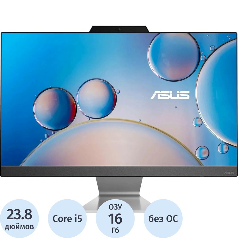 Изображение товара Моноблок Asus E3402WBAT-BA066M 23.8 Full HD IPS DDR4 SSD Wi-Fi Bluetooth