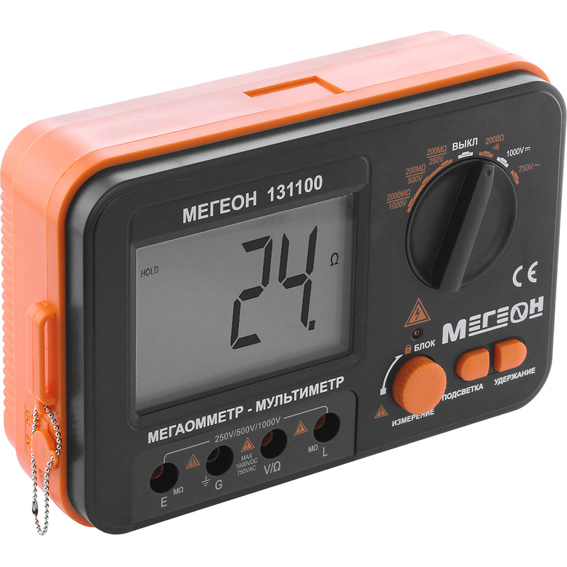 Изображение товара Мегаомметр Мегеон 131100 (3056)