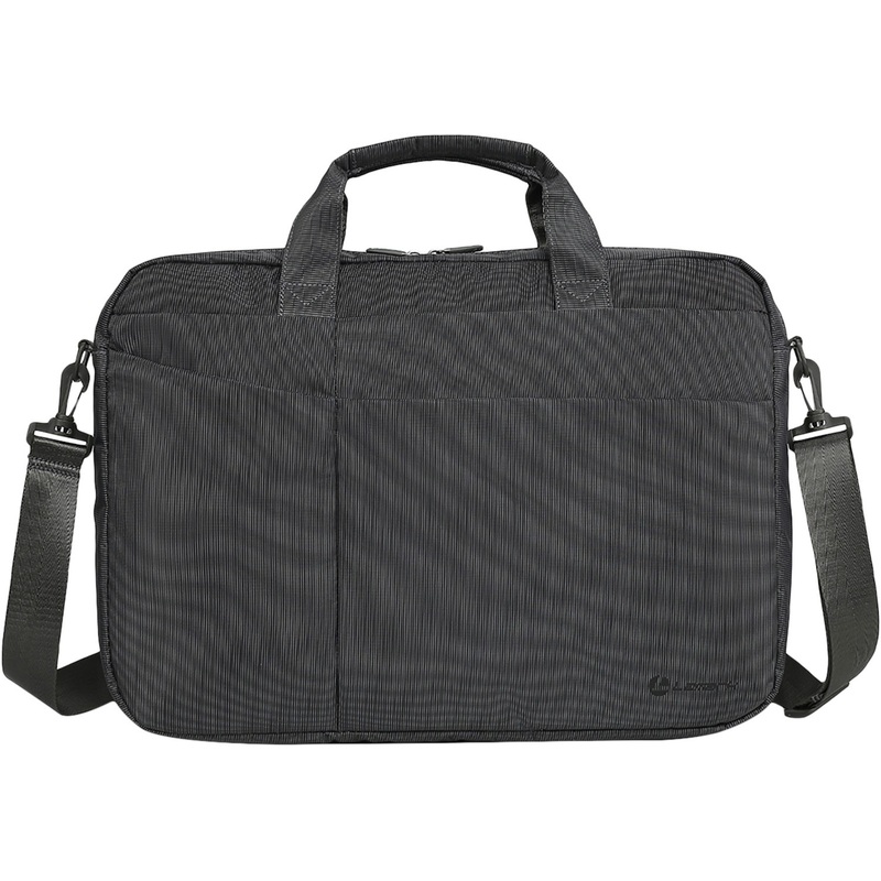 Изображение товара Сумка для ноутбука 17.3 Lamark L247 серого цвета с защитой и органайзером