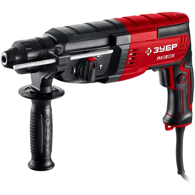 Изображение товара Перфоратор сетевой Зубр П-28-850 - мощный инструмент для бурения
