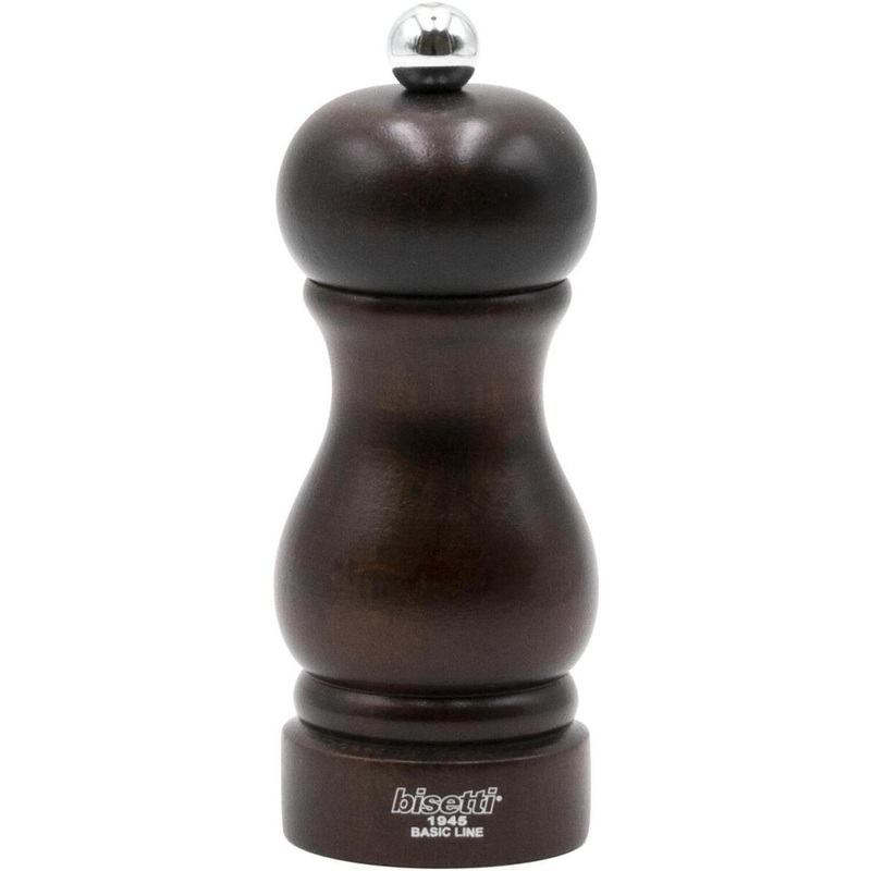 Изображение товара Мельница для перца Bisetti Sorrento высота 13 см дерево Италия