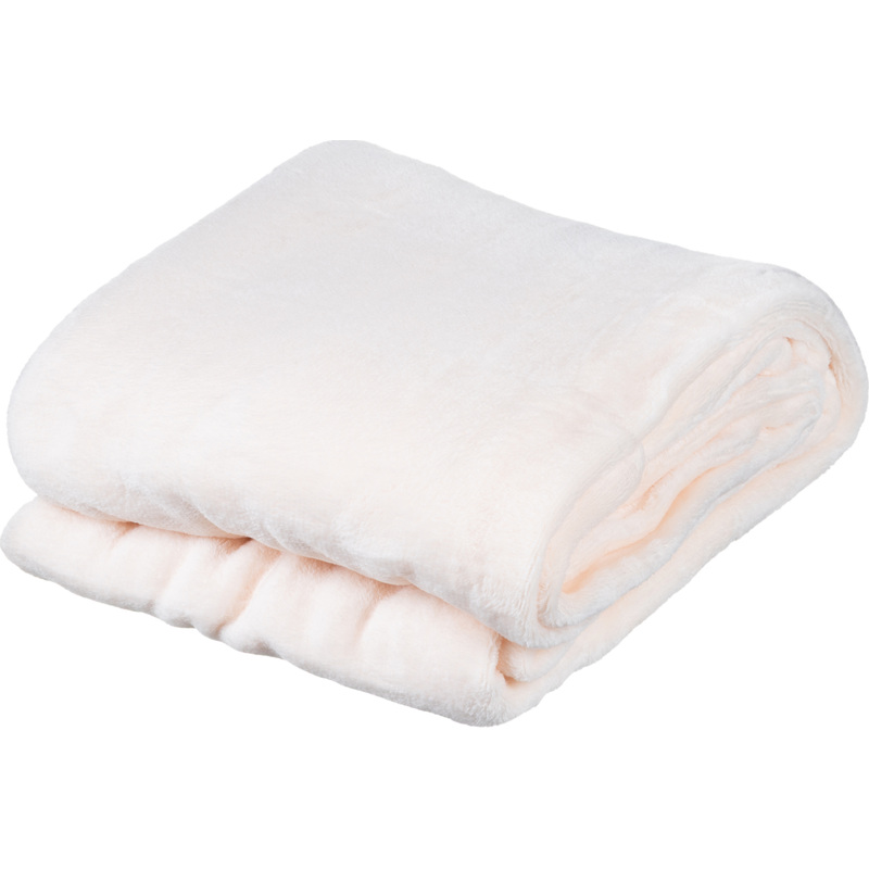 Изображение товара Плед Luscan из микрофибры 150х200 см бежевый для дома и путешествий