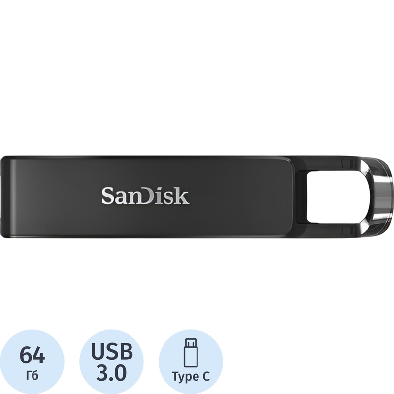 Изображение товара Флешка USB 3.0 64 ГБ SanDisk CZ460 (SDCZ460-064G-G46)