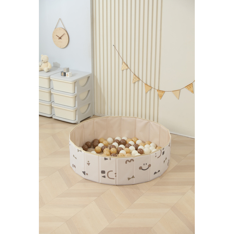 Изображение товара Сухой бассейн для шариков Unix Kids Smile Camel 100х100 см