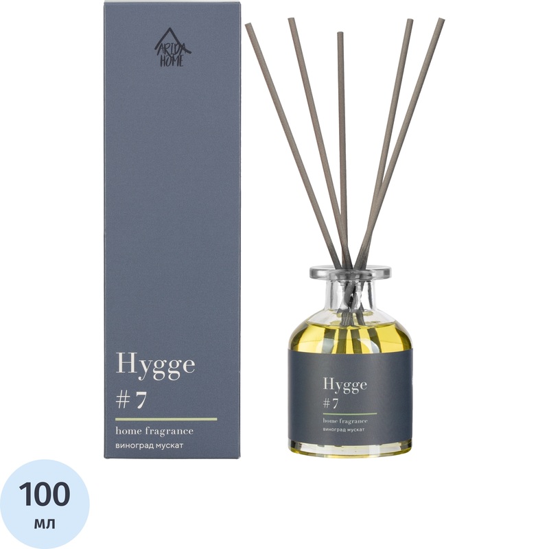 Изображение товара Аромадиффузор Arida Home Hygge №7 Виноград мускат 100 мл