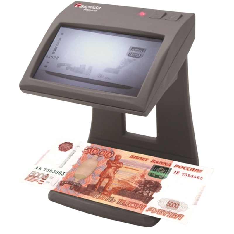 Изображение товара Детектор банкнот Cassida Primero Laser для проверки подлинности
