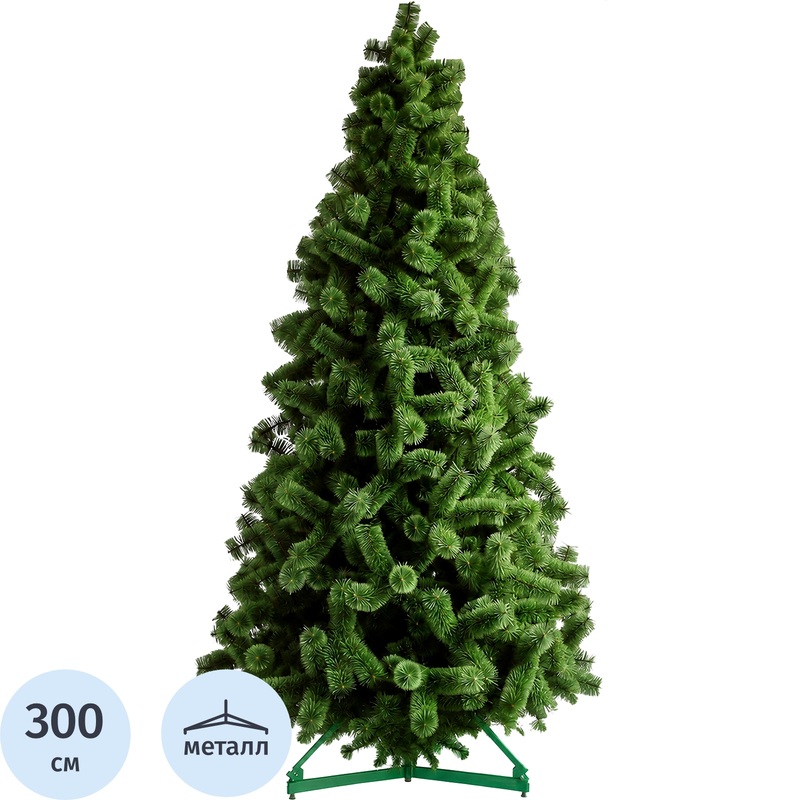 Изображение товара Сосна искусственная новогодняя Green Trees Рублёвская напольная 3 м