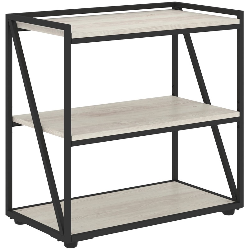 Изображение товара Стеллаж для документов Loftis LMLC 80 сосна эдмонт черный 800х430х781 мм