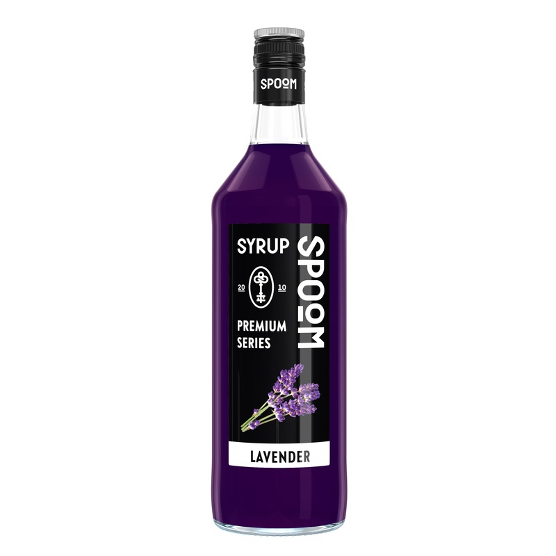 Изображение товара Сироп Spoom Лаванда 1 л натуральный аромат и яркий вкус