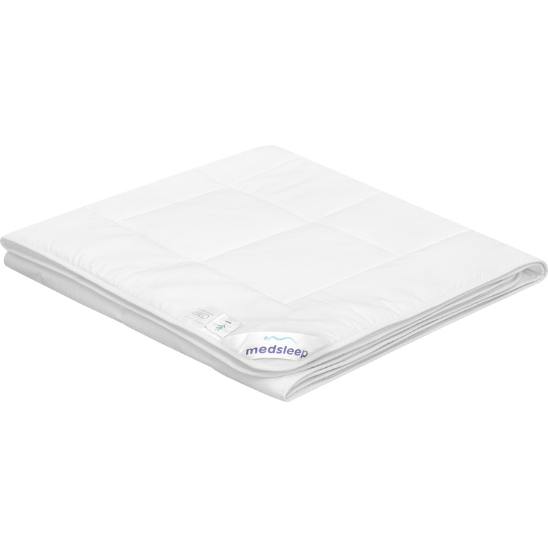 Изображение товара Одеяло евро Medsleep Tree Of life 200x210 см стёганое с кантом белое