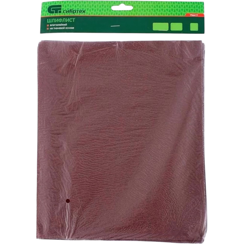 Изображение товара Бумага наждачная Сибртех P60 230x280 мм для шлифовки