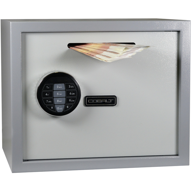 Изображение товара Депозитный сейф Cobalt EKN-28D электронный замок двухцветная покраска