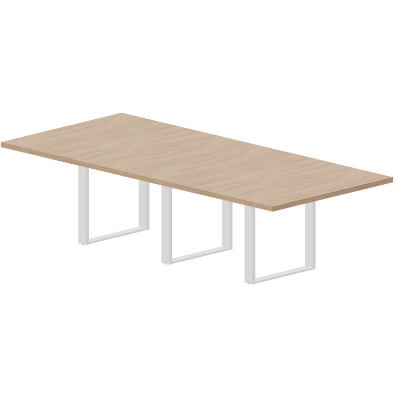 Изображение товара Стол для переговоров Fortum FTM2812OWBL (дуб светлый/белый, 2800х1260х735 мм) Изображение товара Стол для переговоров Fortum FTM2812OWBL (дуб светлый/белый, 2800х1260х735 мм)