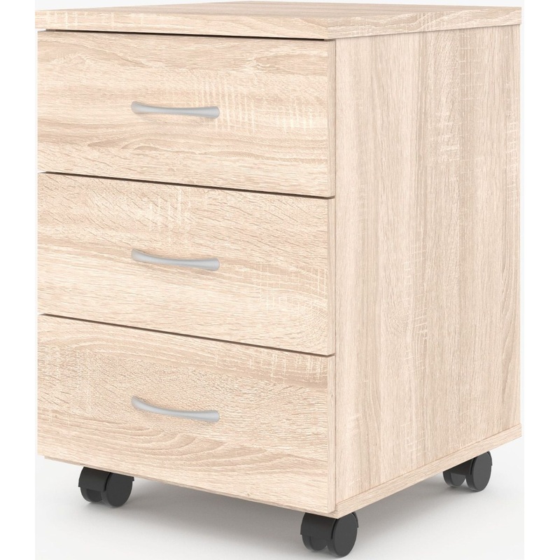 Изображение товара Тумба подкатная Р.Т-3 с выдвижными ящиками и роликовыми направляющими