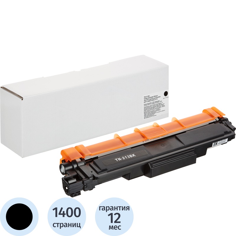 Изображение товара Картридж лазерный Retech TN-213K для Brother черный совместимый