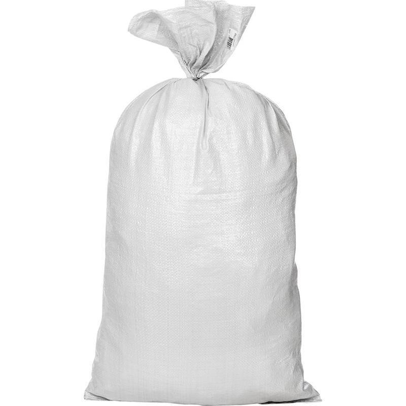 Изображение товара Мешок полипропиленовый белый 55х105 см первый сорт 100 штук