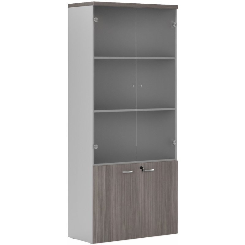 Изображение товара Комбинированный шкаф Flash M лиственница стекло 900x420x2069 мм