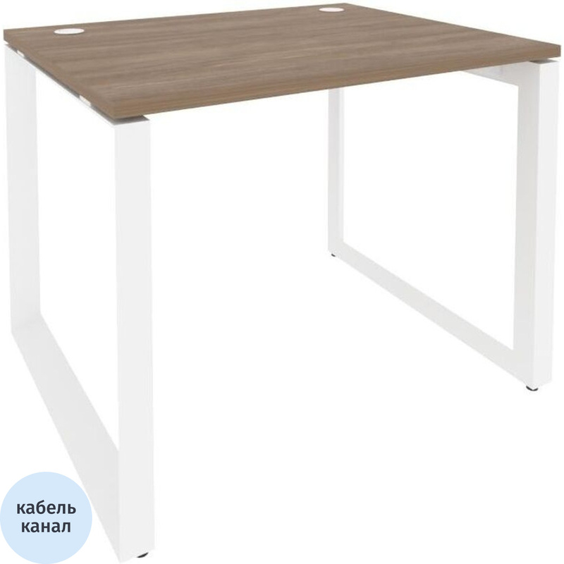 Изображение товара Стол прямой ONIX-О O.MO-SP-1.8 (дуб аризона/белый)