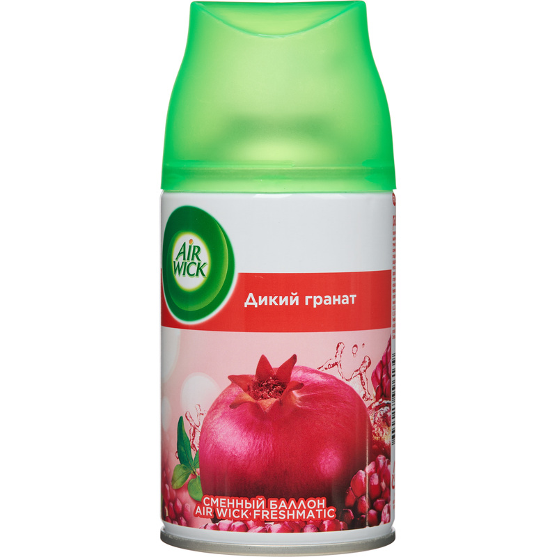 Изображение товара Баллон сменный для автоматического освежителя Air Wick Дикий гранат 250 мл