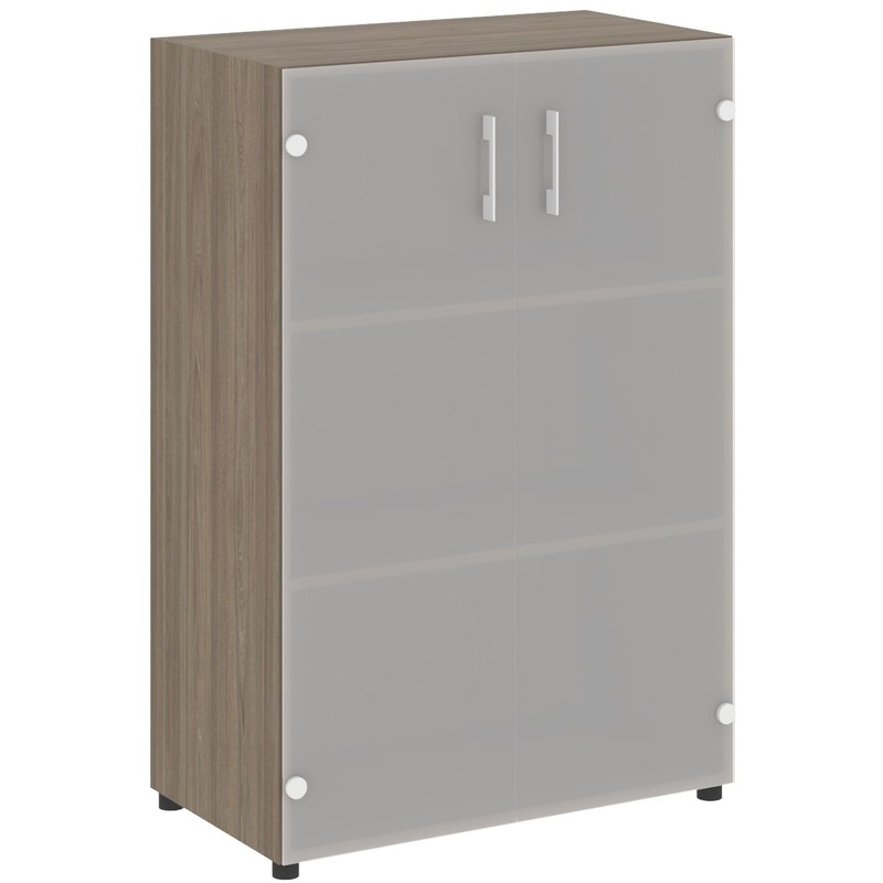 Изображение товара Шкаф для документов Yalta LT-ST 2.4 со стеклом 800х450х1195 мм