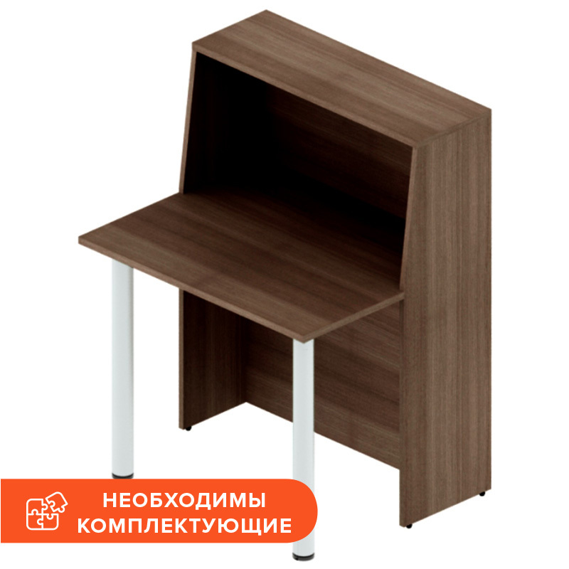 Изображение товара Модуль ресепшен Агат АО-80 прямой орех палдао 800х750х1200 мм