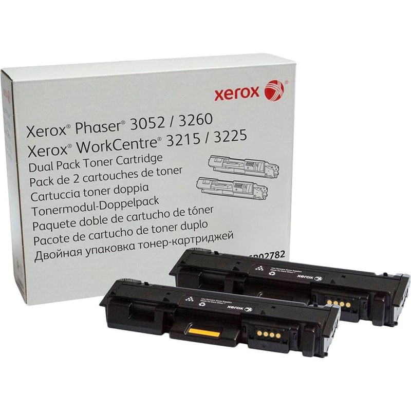 Изображение товара Картридж лазерный Xerox 106R02782 черный, двойная упаковка
