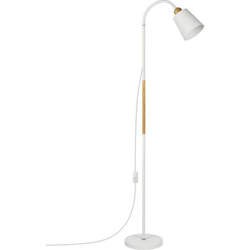 Изображение товара Современный белый торшер Rivoli Alisa 7087-501 для интерьера