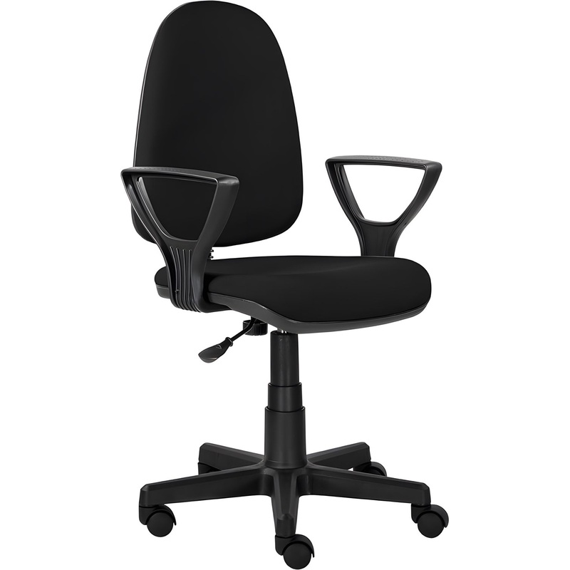 Изображение товара Офисное кресло Prestige O ткань пластик черное регулируемая высота