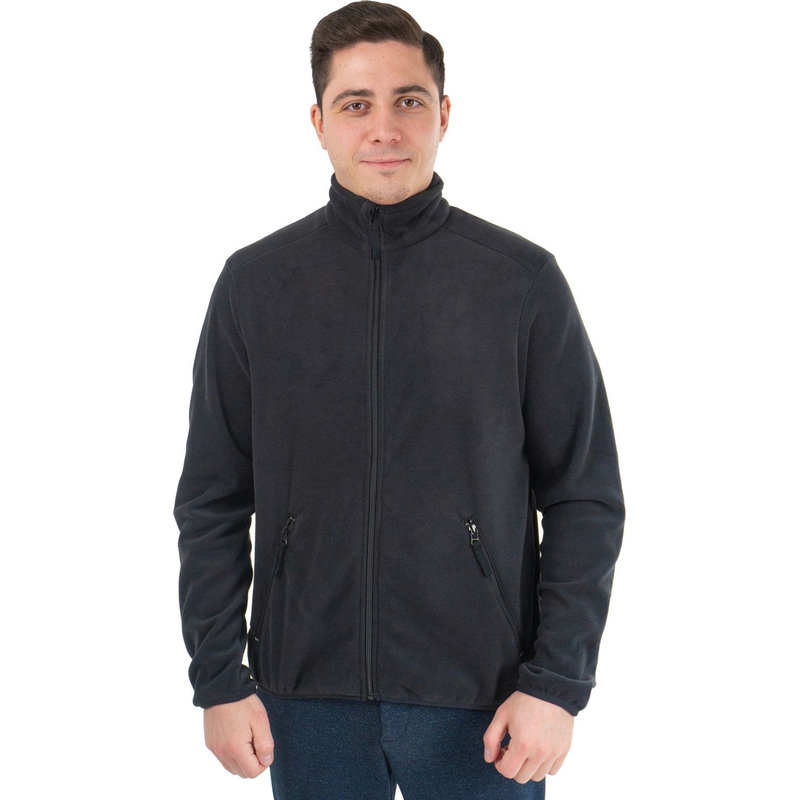 Изображение товара Толстовка флисовая черная размер L для активного отдыха и повседневной носки