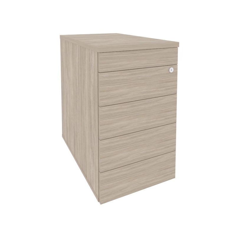 Изображение товара Тумба приставная Onix O.TPO-1.7TIP дуб аттик 432х720х750 мм с центральным замком