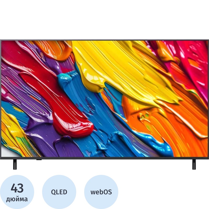 Изображение товара Телевизор LG 43QNED82A6B ARUG 4K HDR Smart TV