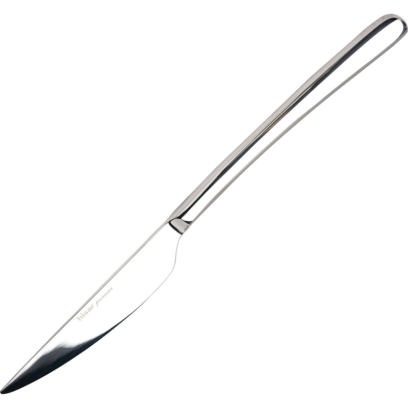 Изображение товара Десертный нож Hisar Bahama 21.5 см из нержавеющей стали для кафе и ресторанов