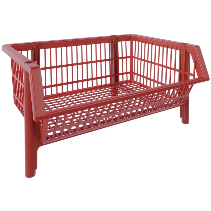 Изображение товара Накопитель для торгового зала SKR.082.CRIMS 540х390х240 мм, красный