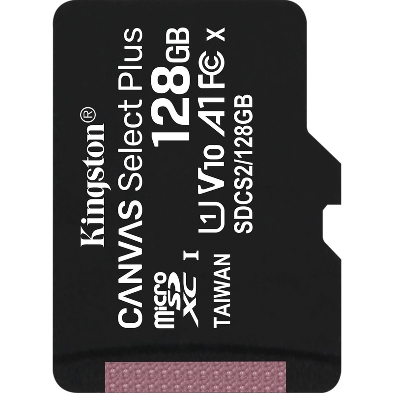 Изображение товара Карта памяти Kingston 128 ГБ microSDXC Class 10 UHS-I SDCS2/128GBSP