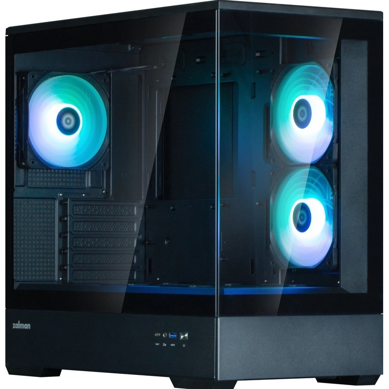 Изображение товара Корпус Zalman P30 BLACK V2 для Mini-ITX и Micro-ATX систем с отличной вентиляцией Изображение товара Корпус Zalman P30 BLACK V2 для Mini-ITX и Micro-ATX систем с отличной вентиляцией