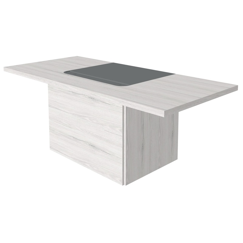 Изображение товара Офисный стол руководителя Time.S Ts-200 дуб эльза 2000х950х750 мм