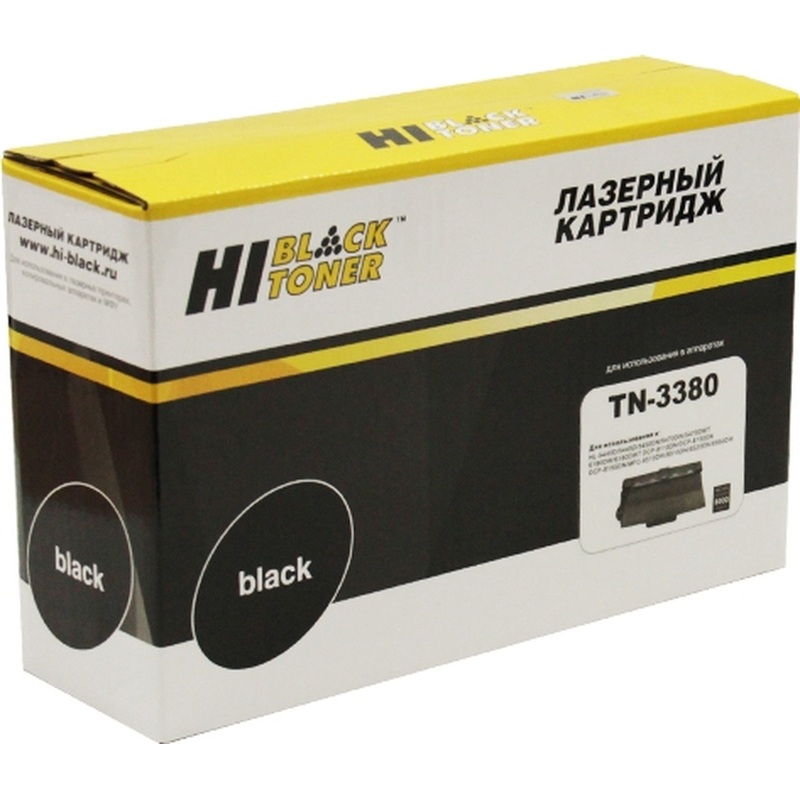 Изображение товара Тонер-картридж Hi-Black HB-TN-3380 для Brother совместимый черный