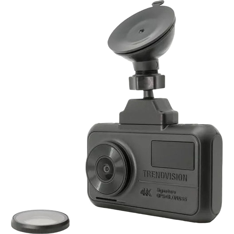 Изображение товара Автомобильный видеорегистратор TrendVision Hybrid Signature Real 4K 2CH с GPS и двумя камерами