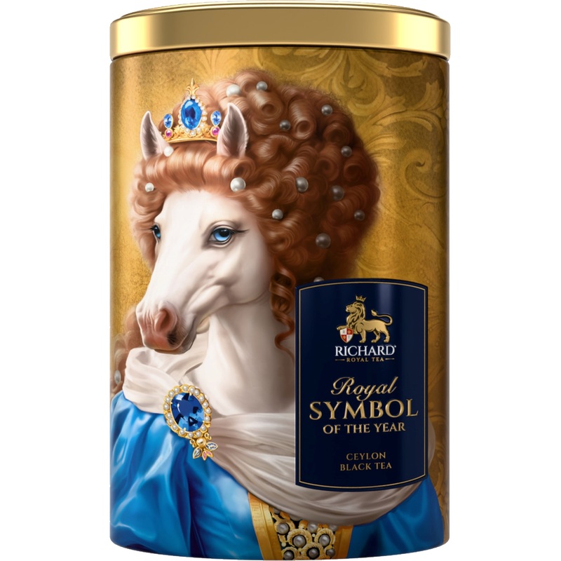 Изображение товара Чай листовой чёрный Richard Symbol of the year Queen 80 г в жестяной банке
