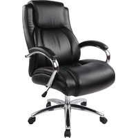 Кресло для руководителя Easy Chair 585 TR чёрное (рециклированная кожа,  металл)