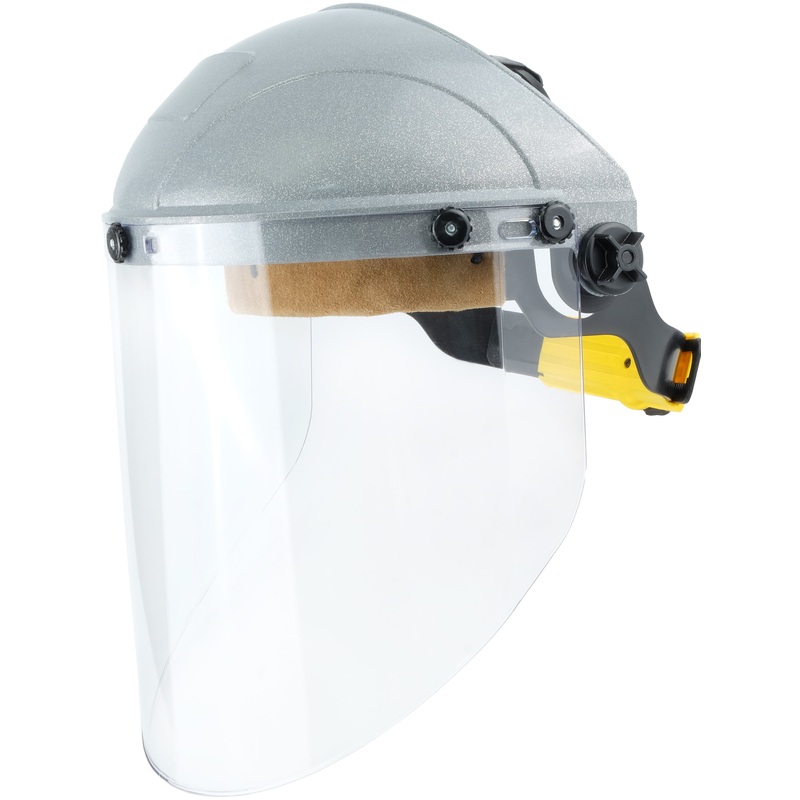 Изображение товара Щиток защитный РОСОМЗ Визион Termo Titan с наголовным креплением (427390)