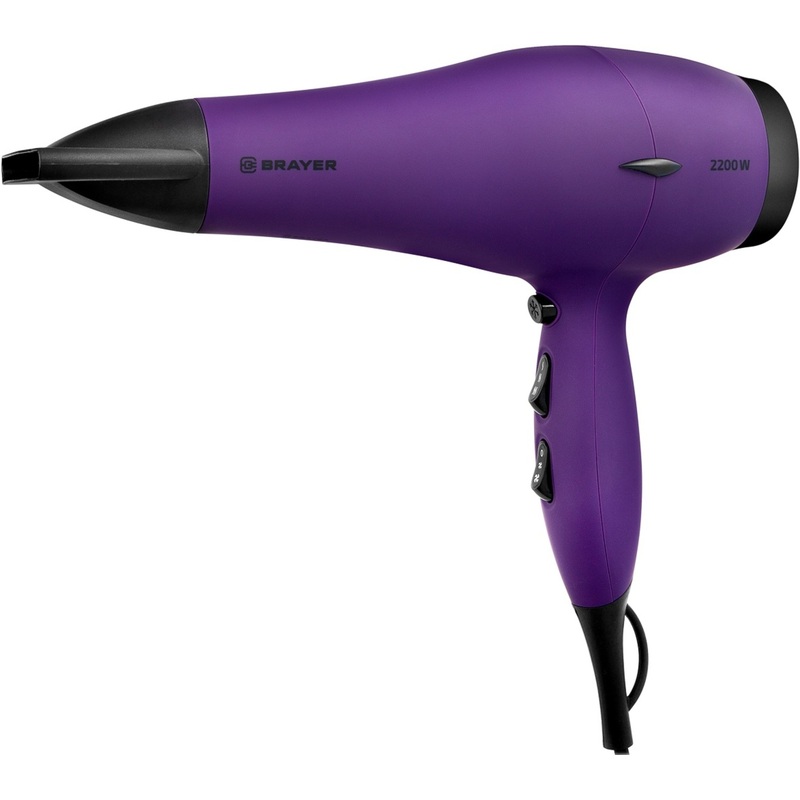 Изображение товара Фен для волос Brayer BR3007 с регулируемыми режимами и концентратором