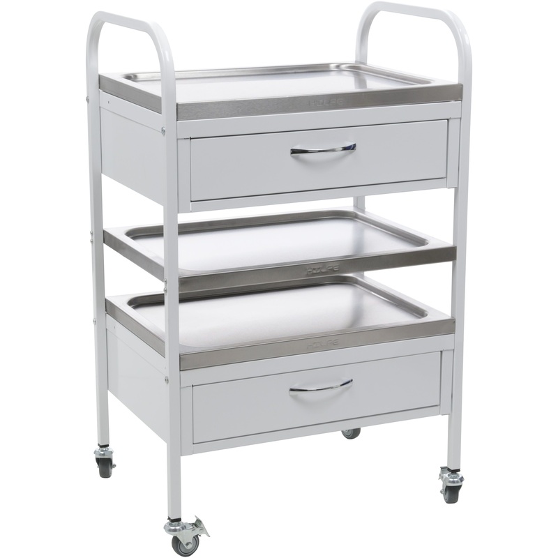 Изображение товара Медицинский манипуляционный стол Hilfe МД SM 2, белый, 620х450х960 мм