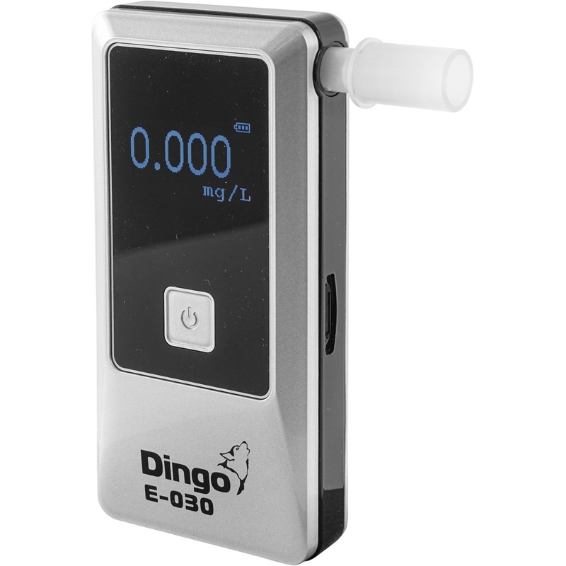 Изображение товара Анализатор паров этанола в выдыхаемом воздухе Динго Е-030 профессиональный алкотестер