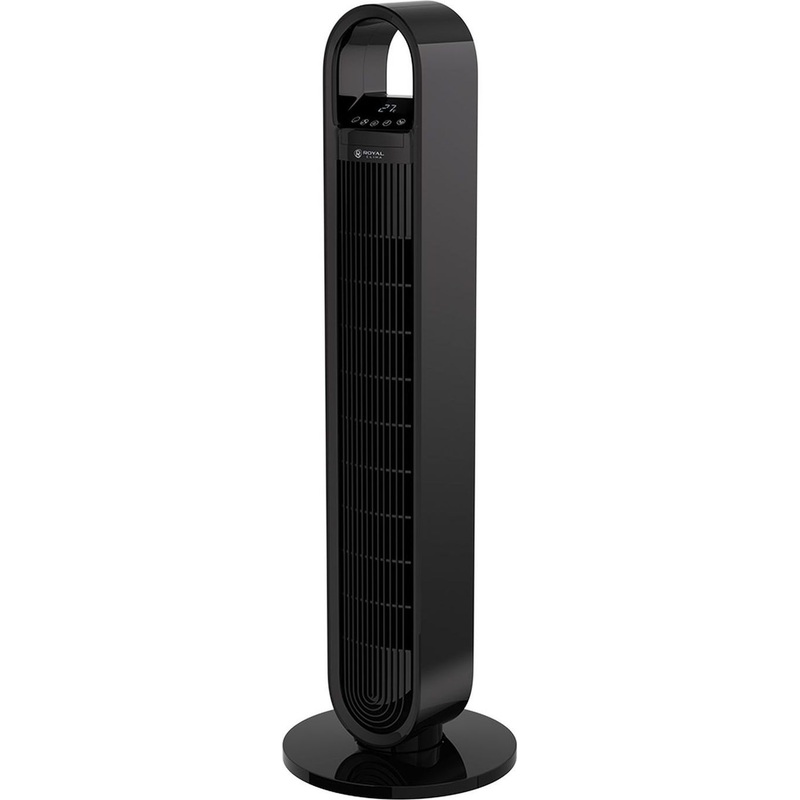 Изображение товара Напольный колонный вентилятор Royal Clima RBF-901E-BL чёрный с пультом и таймером